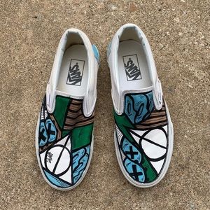 Hand painted Vans